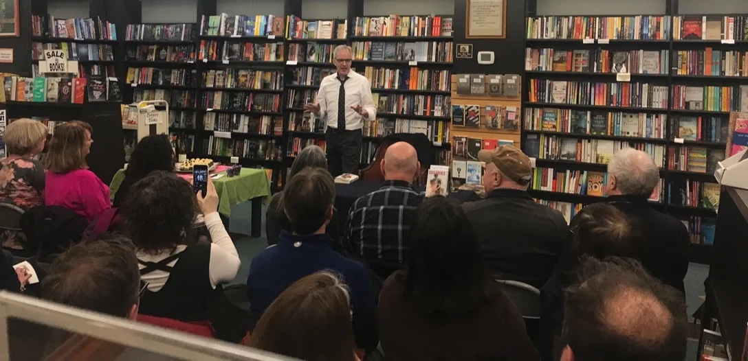 Standing room only at Annie’s! (Photo by Zane Sparling)