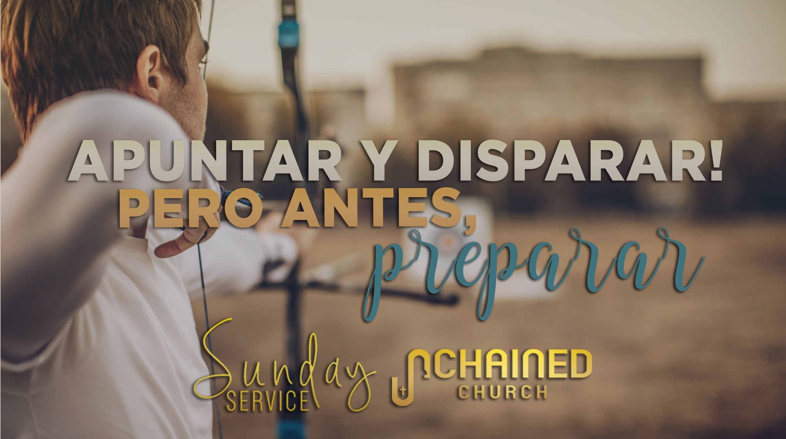 Apuntar y disparar! Pero antes... preparar