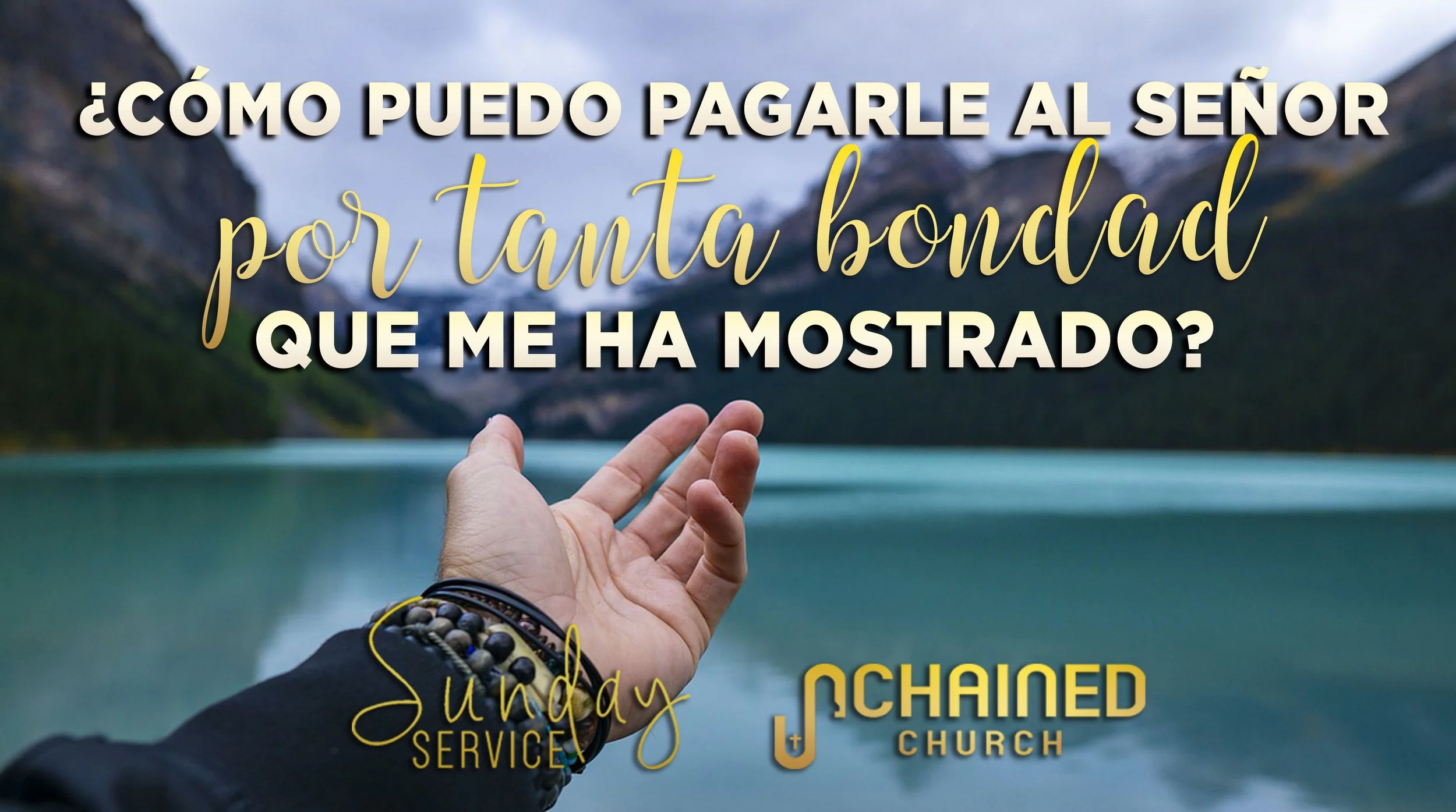 Como puedo pagarle al Señor por tanta bondad que me ha mostrado?