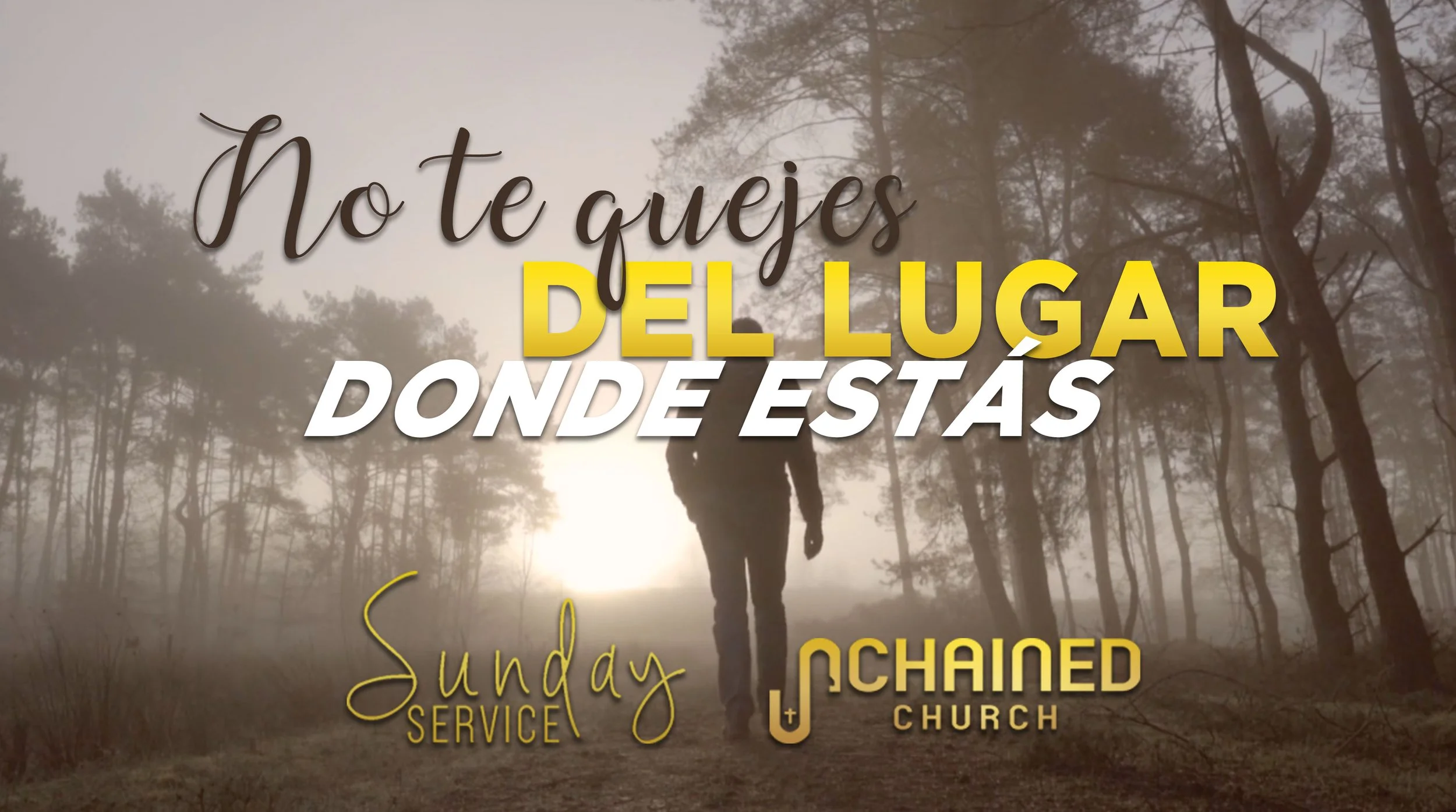 No te quejes del lugar donde estás