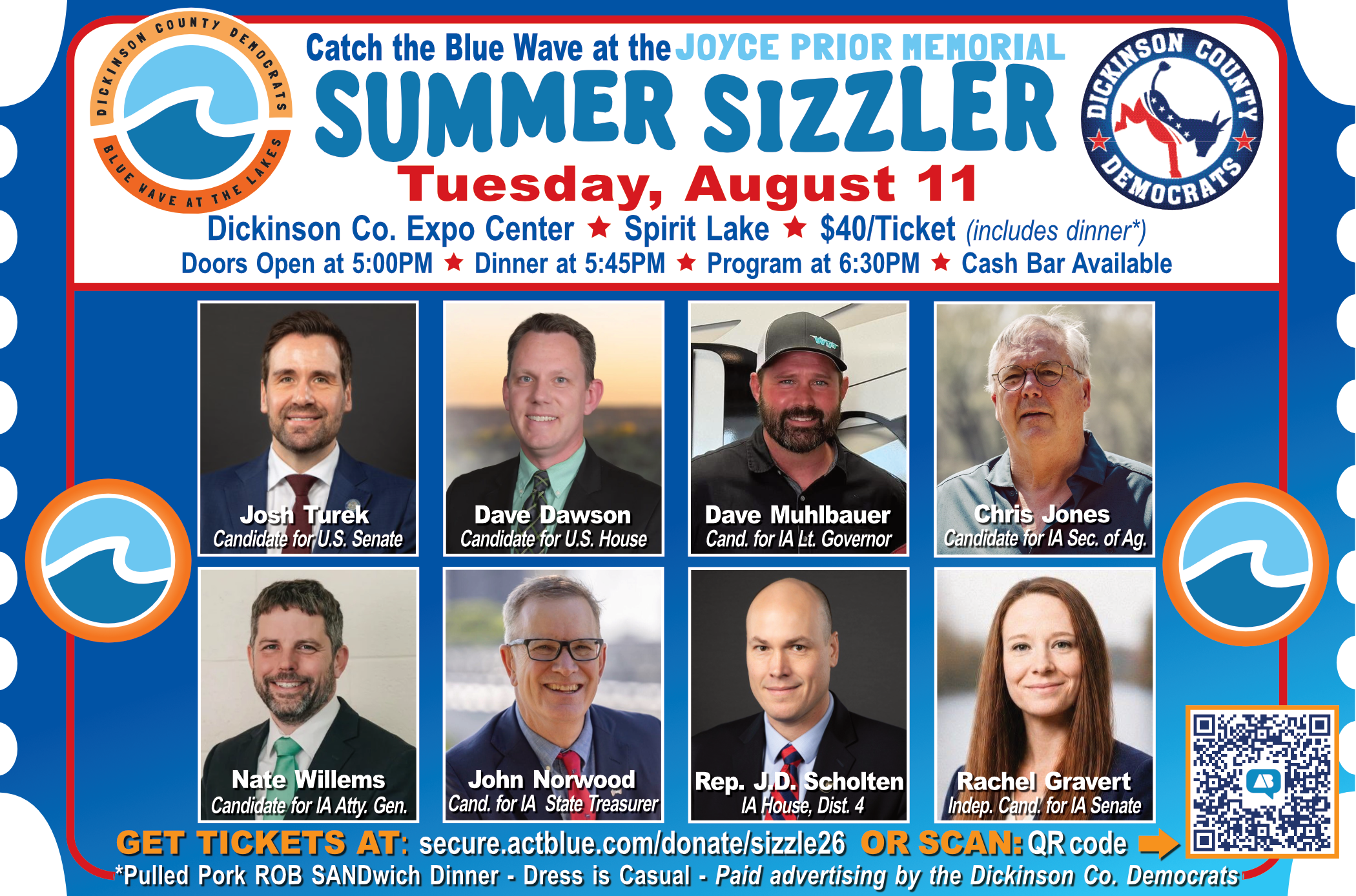 Dickinson County Summer Sizzler 26 poster