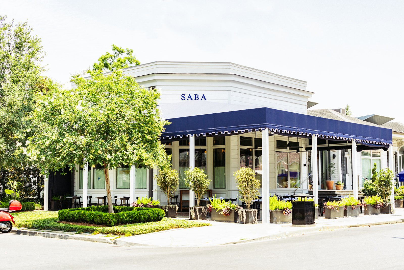 exterior of saba restaurant