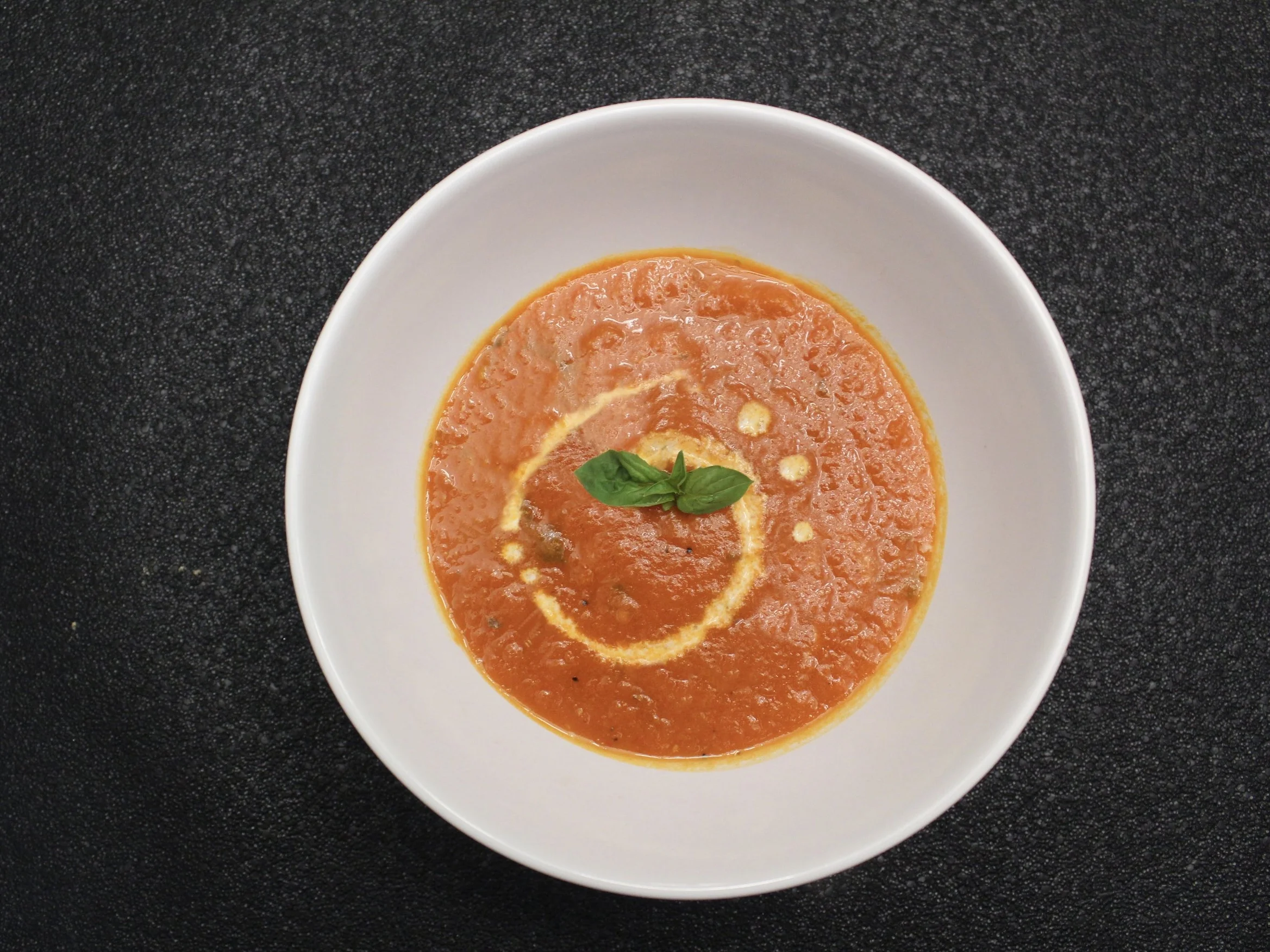 The Easiest Tomato Basil Bisque
