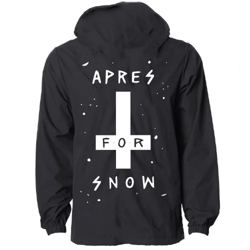 Après For Snow Hooded Windbreaker- Black