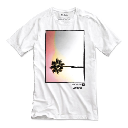 Get Sideways / GRANT MILLS Artist Tee - White