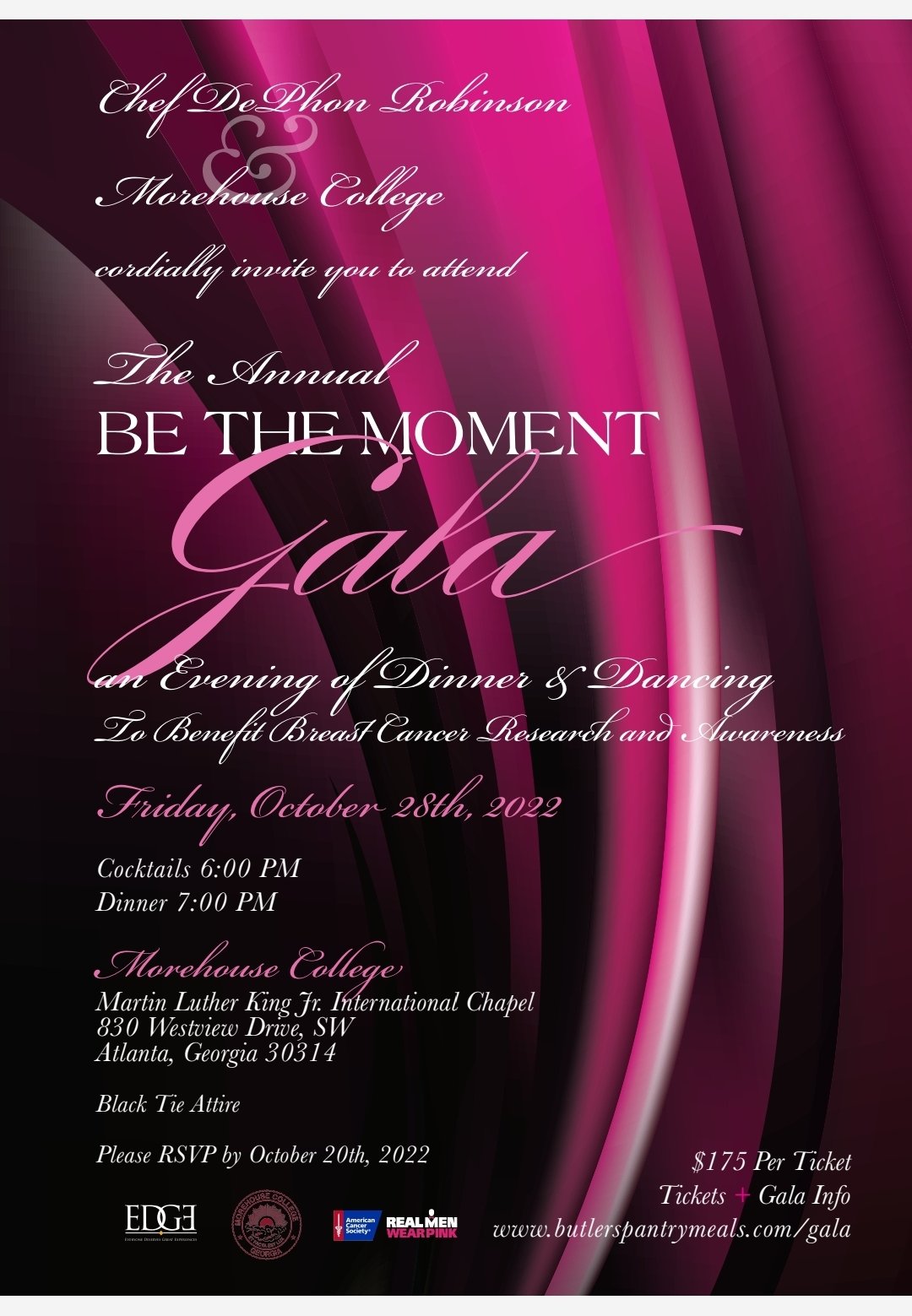 Be the Moment Gala Ticket