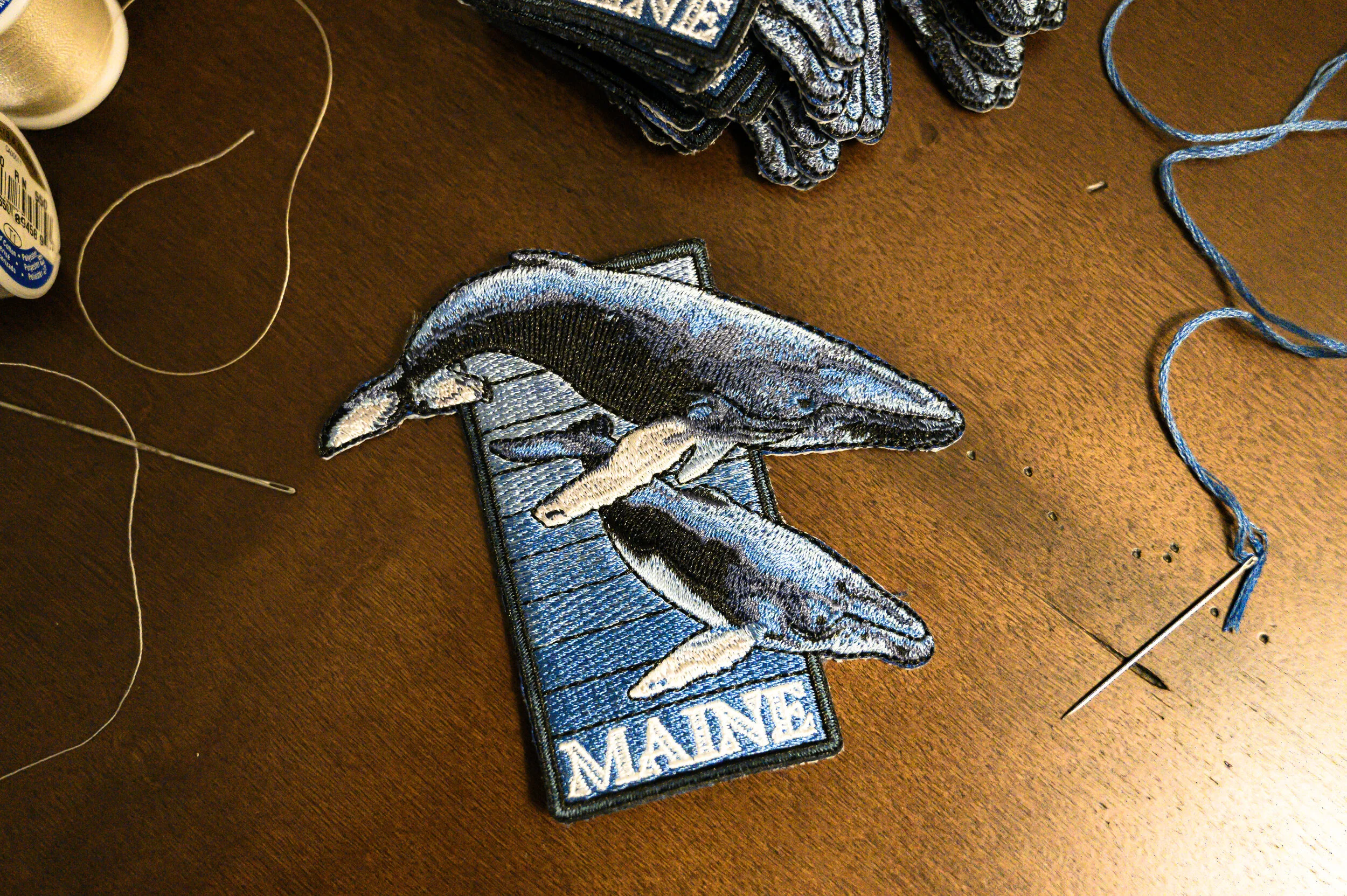 "Maine" Humpback Whales [Patch]