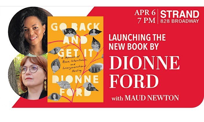 See you at The Strand &mdash;!!!
Can&rsquo;t wait to see and hear @dionnelford launch her debut memoir - it is stunning !!!