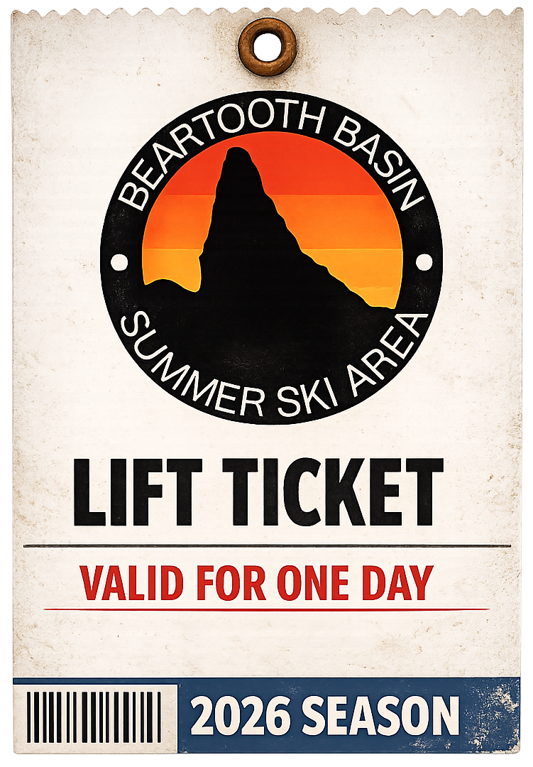 Beartooth Basin Full Day Lift Ticket