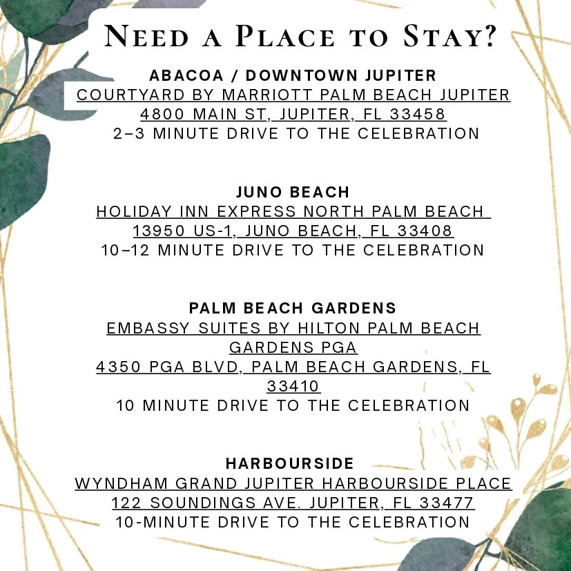 Nearby Hotel Recommendations.
