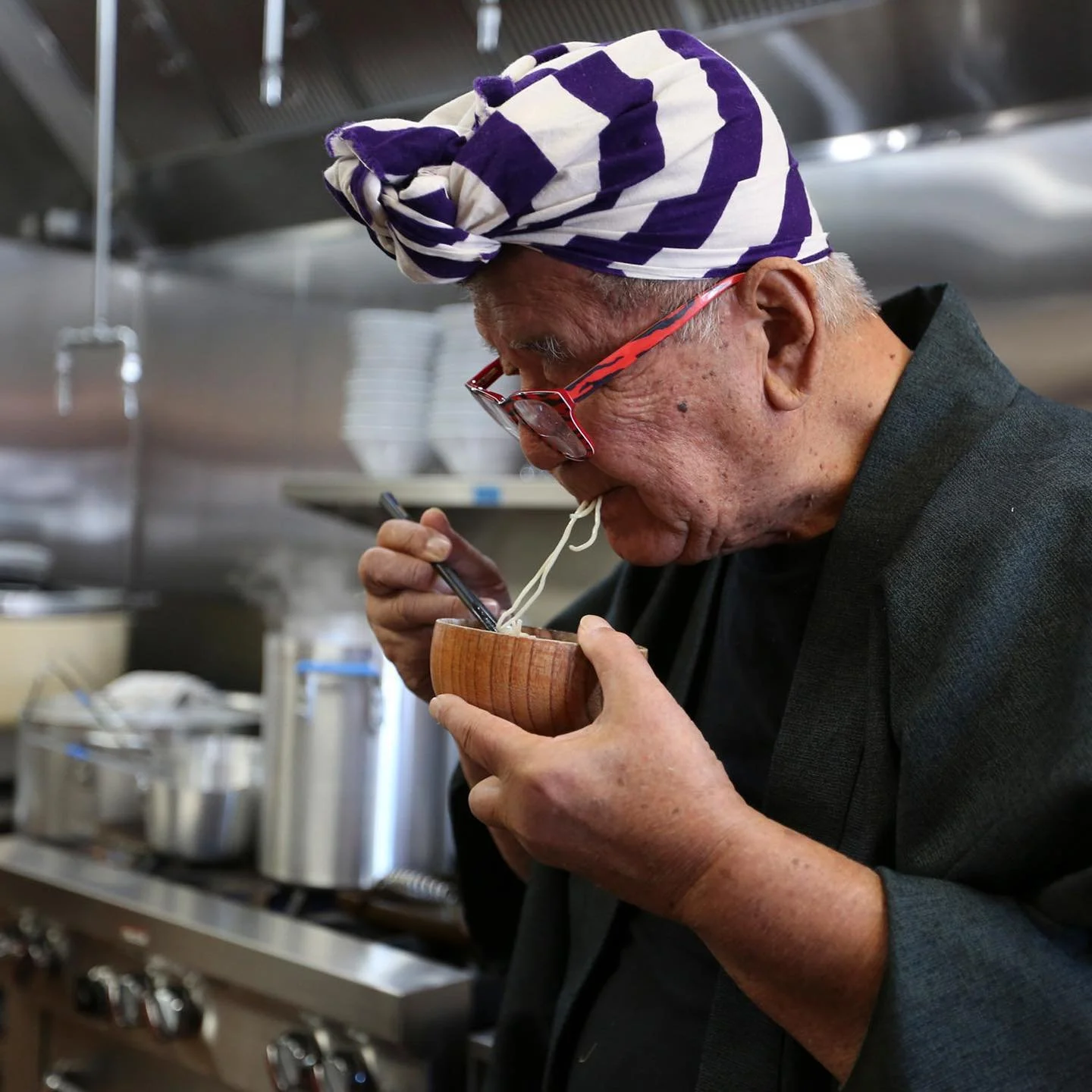 #2022faves Here are some of my favorite food moments from the past year recently collected for some contests 🤞

1.) Chef Kengo Kato&rsquo;s father Isao Kato, visiting from Saitama, Japan, checks the taste of the broth and ramen noodles at his son's 