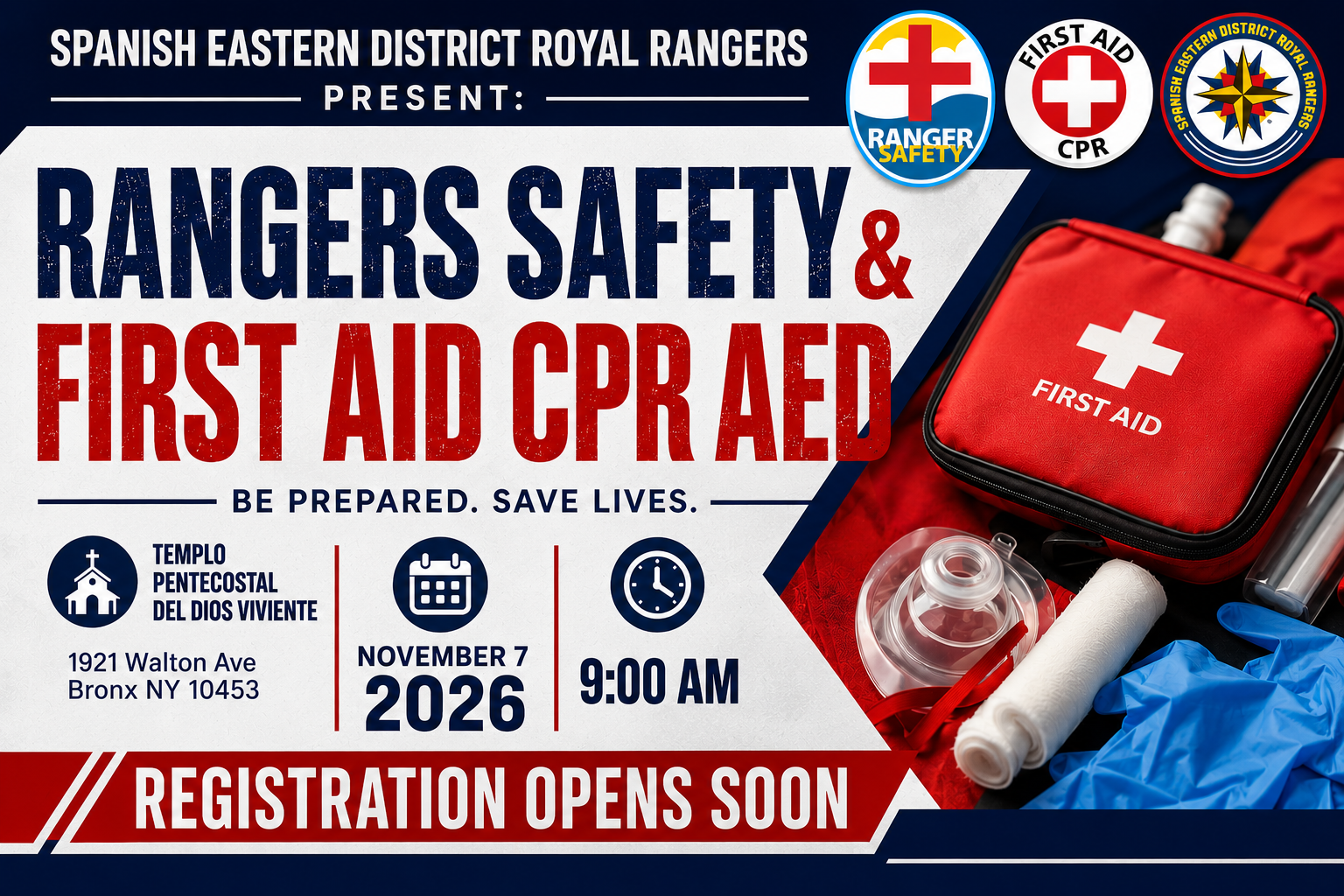 Ranger Safety &amp; First Aid/CPR/AED Training.