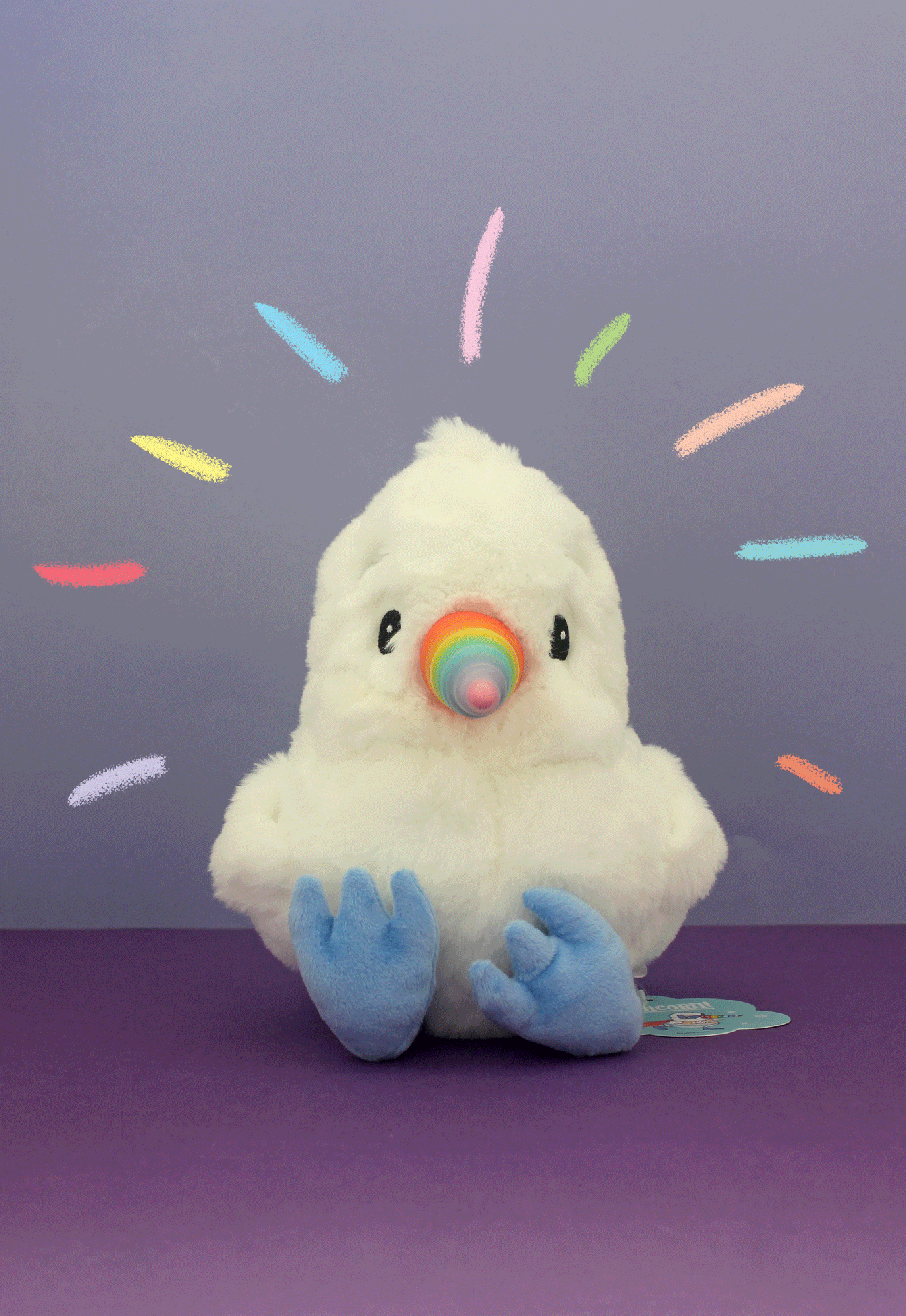 Sharing the Love - Kiwicorn Toy