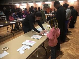 PAC Night- The Derbyshire lab had fun with science demonstrations in collaboration with Durham public elementary schools.