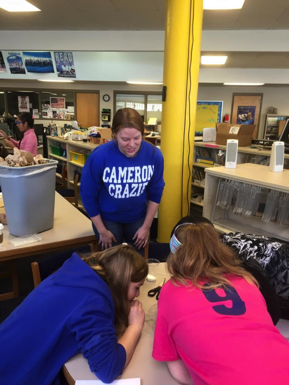 Saturday Science Education Camps- Amber and Marie volunteered at Saturday Science Education Camps at local public schools.