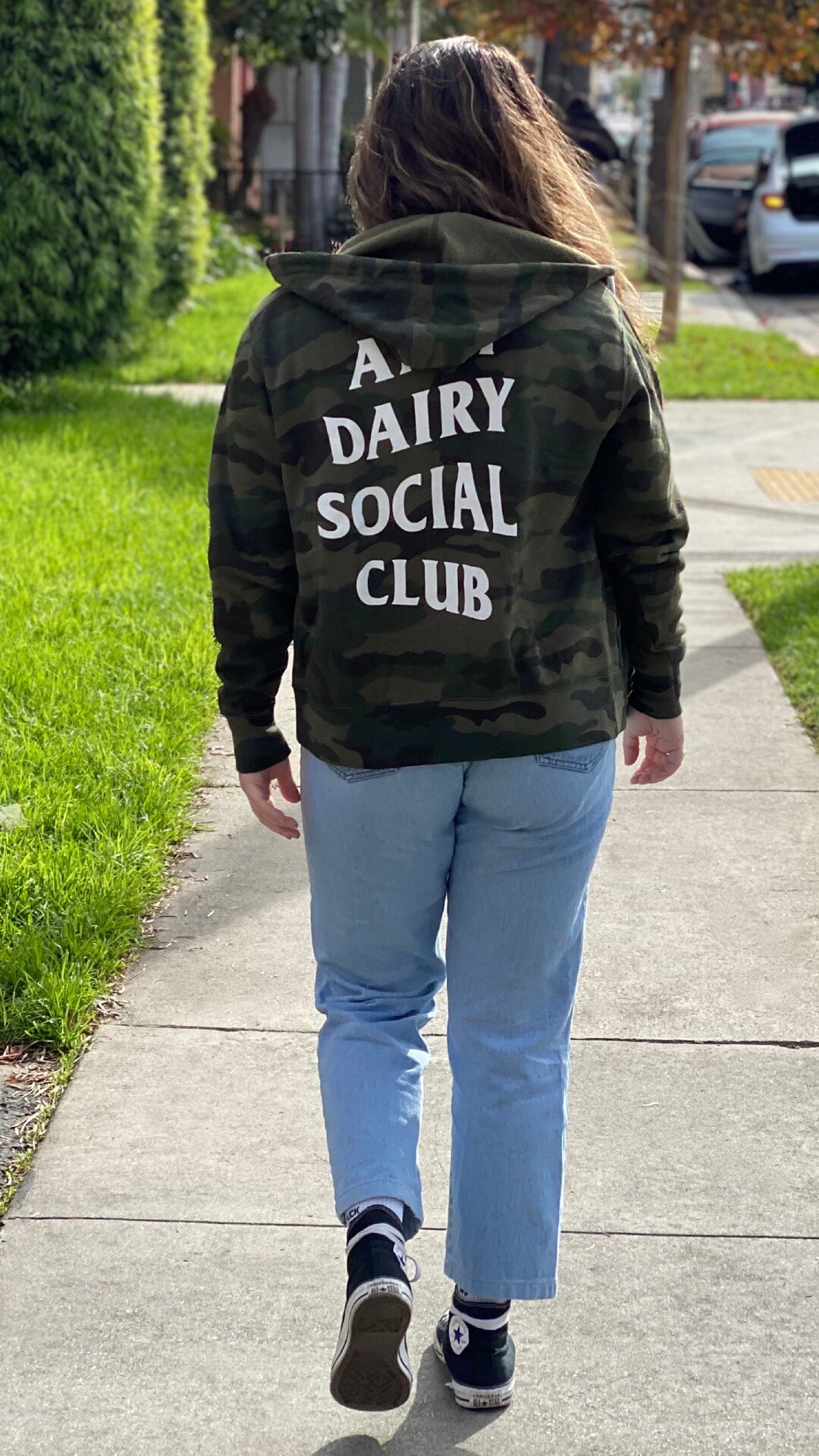 Anti-Dairy Social Club Unisex Camo Hoodie — NOAH ROPA