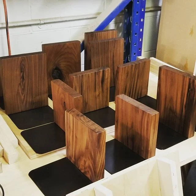 Solid Walnut bookends. #happyfriday