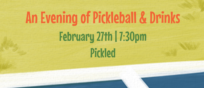 Pickleball and Drinks