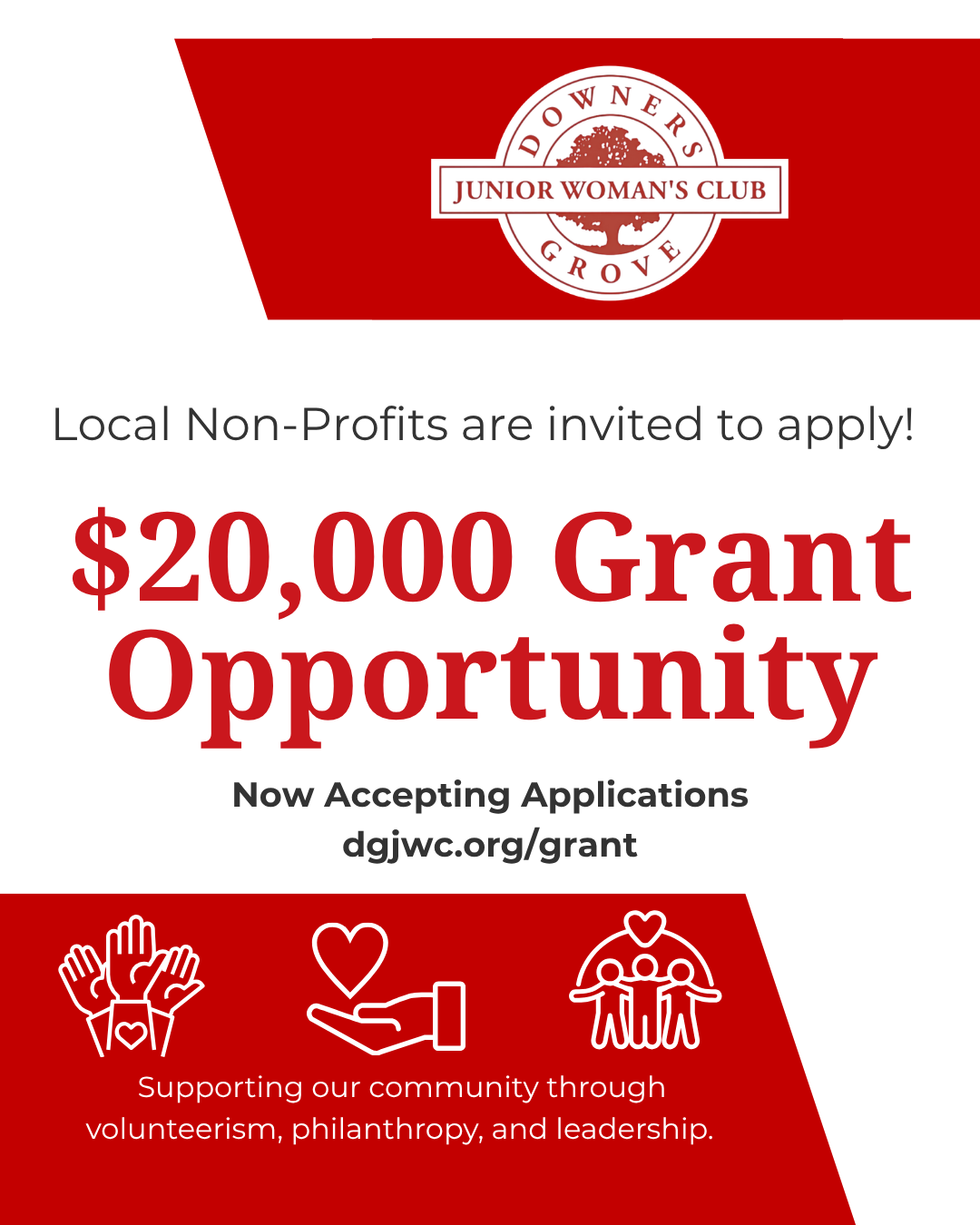 DGJWC Grant Applications Due!