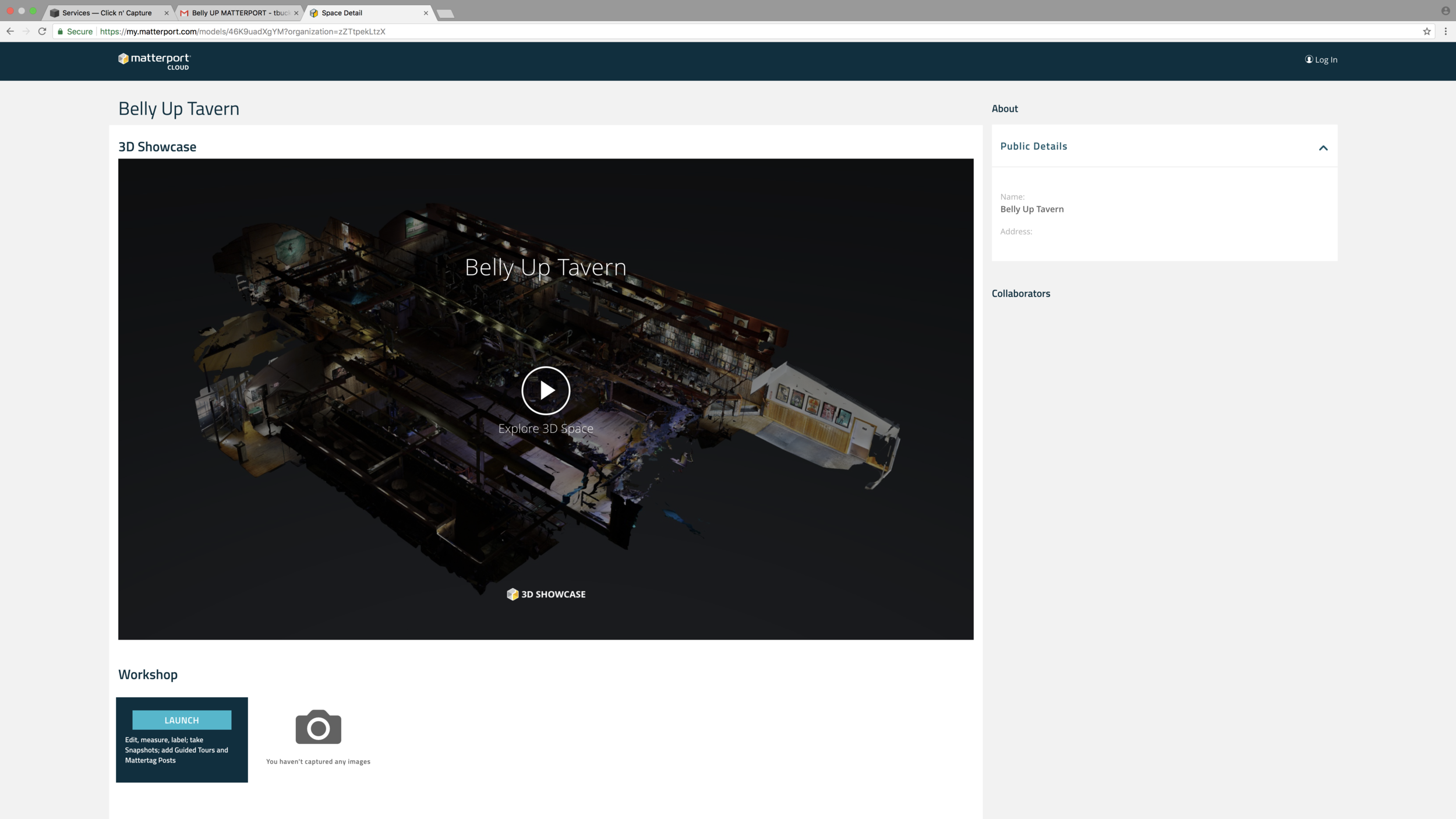 A la Carte Matterport Square Foot Pricing