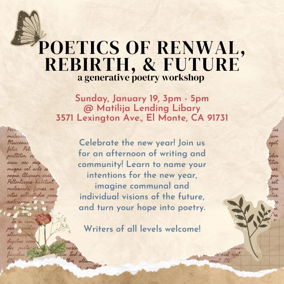 Poetics of Renwal, Rebirth, &amp; Future