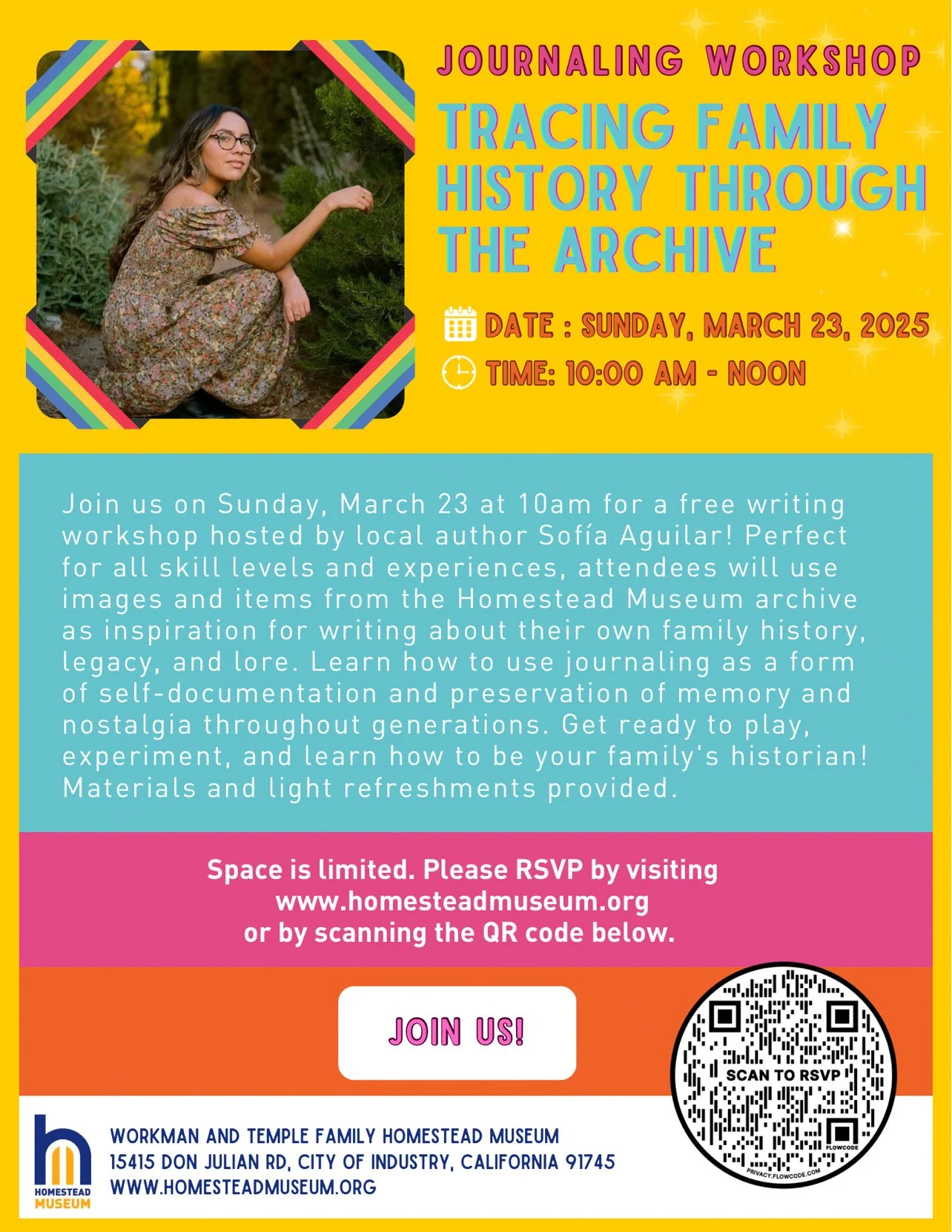 Journaling Workshop: Tracing Family History Through the Archive 