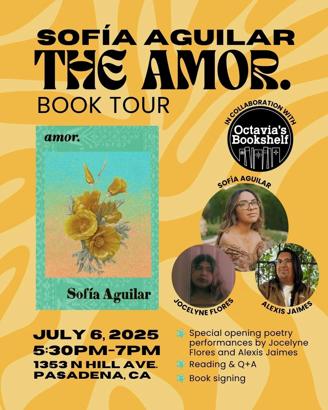The Amor. Book Tour: Octavia's Bookshelf