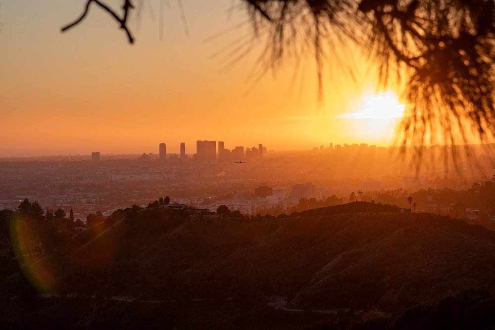 Los Angeles Sunset. January 2024.
