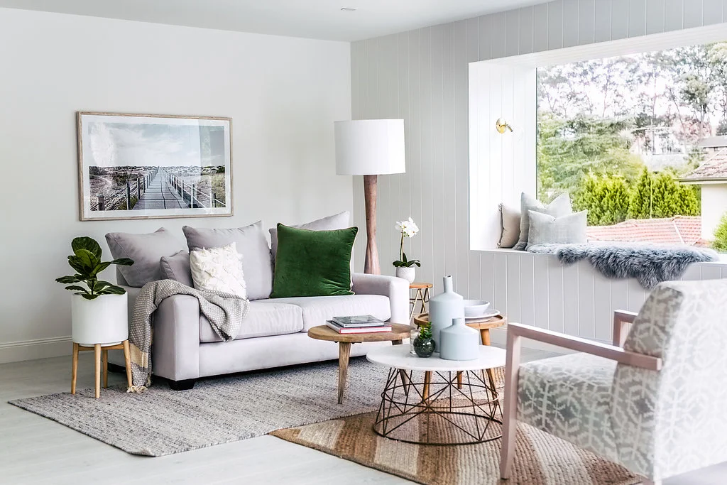 HOW WE CREATED TWO VERY DIFFERENT LOUNGE ROOMS