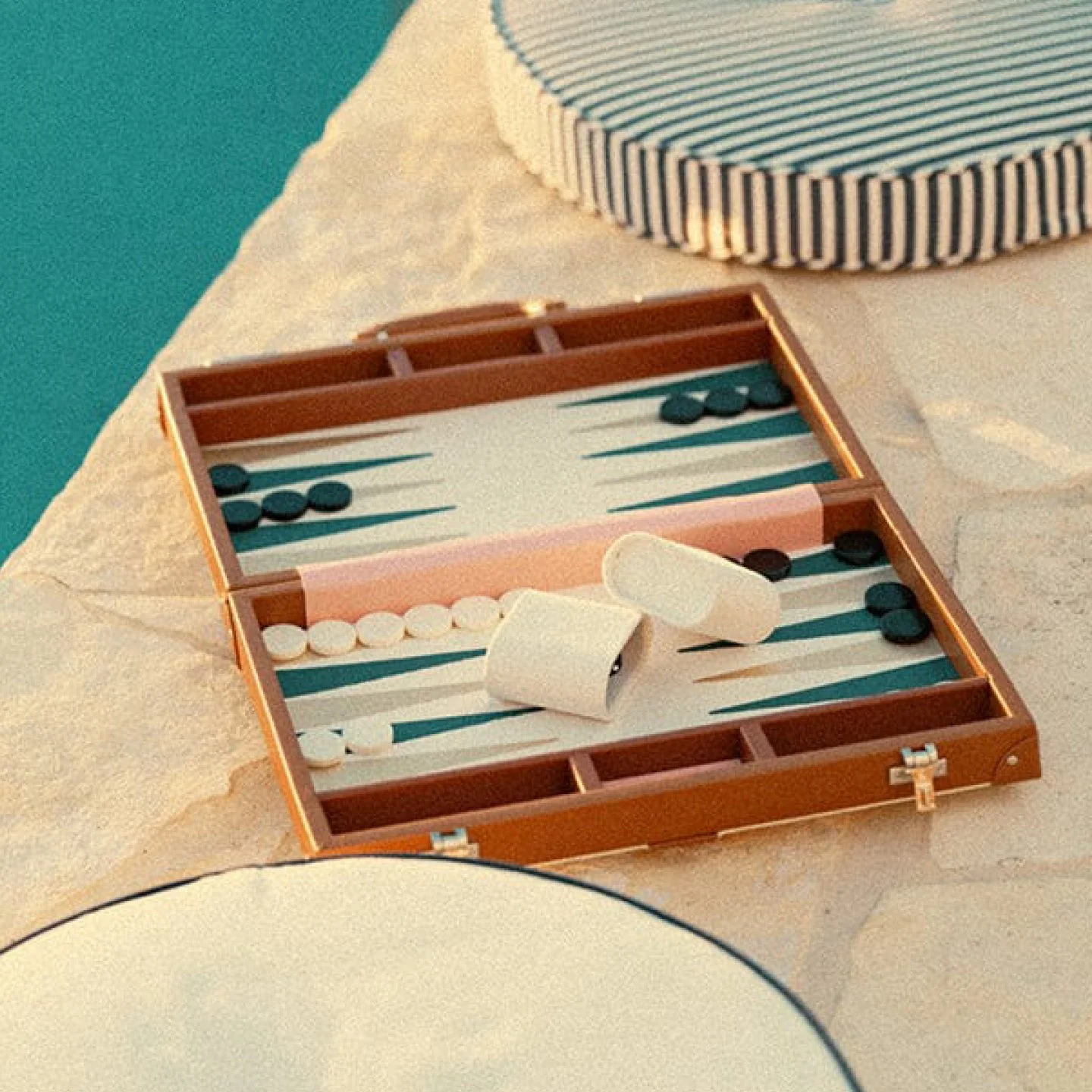 BUSINESS &amp; PLEASURE BACKGAMMON SET