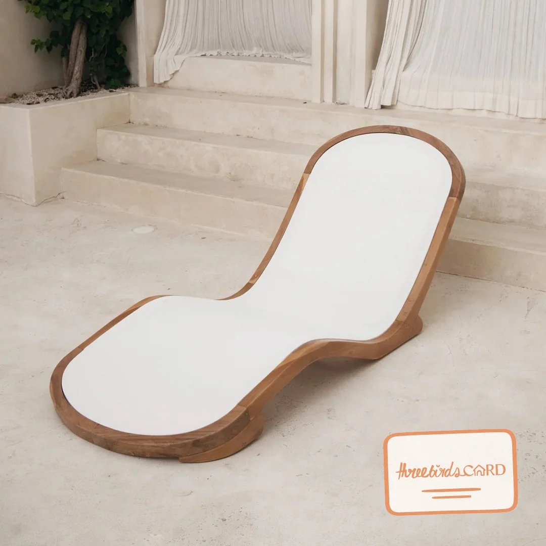 BOHTEAK SUN LOUNGER
