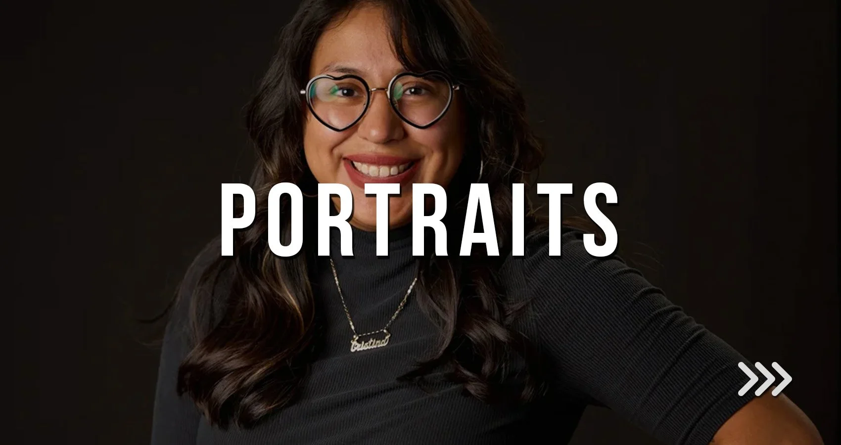 Professional portrait photography portfolio for commercial and personal branding.