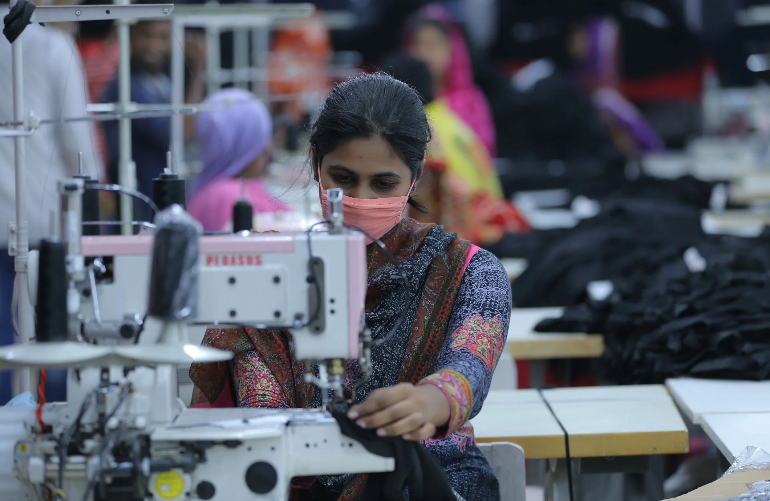 Generation Next Fashions Ltd has a target oriented unit Production System. We have over 2475 Stations running in 1 shift. We have sophisticated controlled machines to satisfy your needs with integrated systems, GSD & ERP & Advanced Production Planning. On our sewing floor, we always Ensure 100% safety for our operators, helpers as well as for our supervisors.