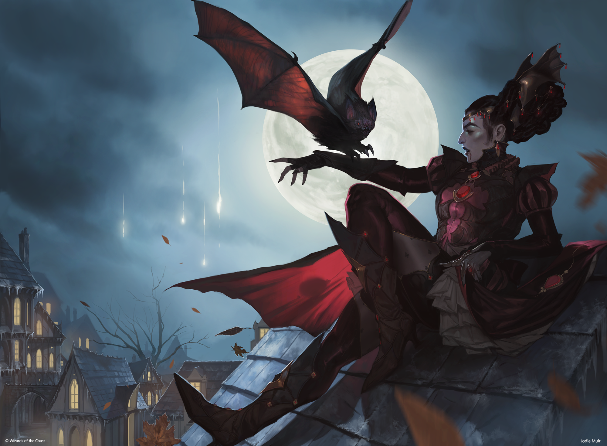   Bat Whisperer   &nbsp;Magic the Gathering - Midnight Hunt  © Wizards of the Coast. 