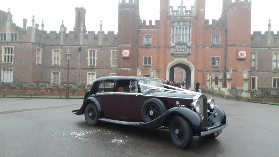 Classic Car Hire Rolls Royce Phantom III 1937 Hampton Court Palace.jpg