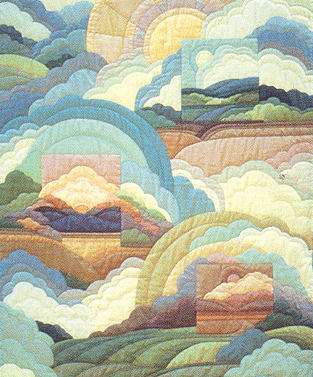 jo diggs, mother earth father sky (detail), 1986