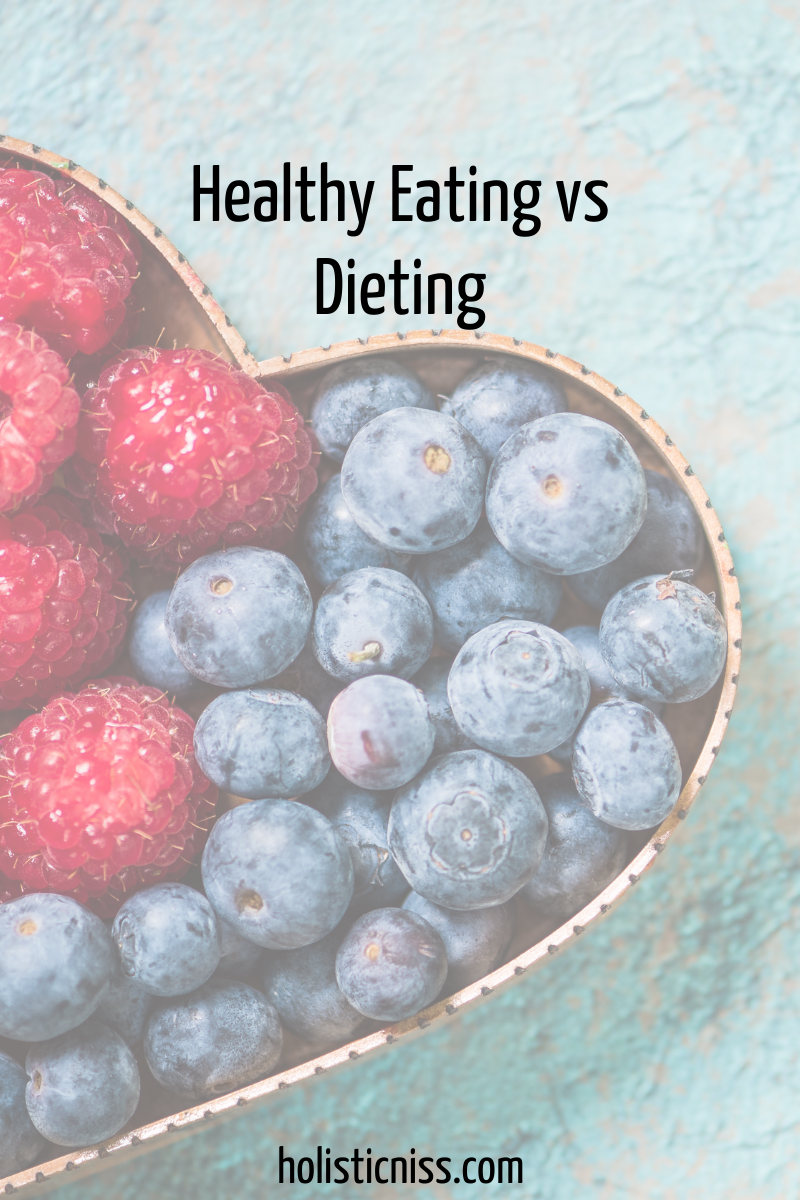 Making Healthy Choices vs Dieting