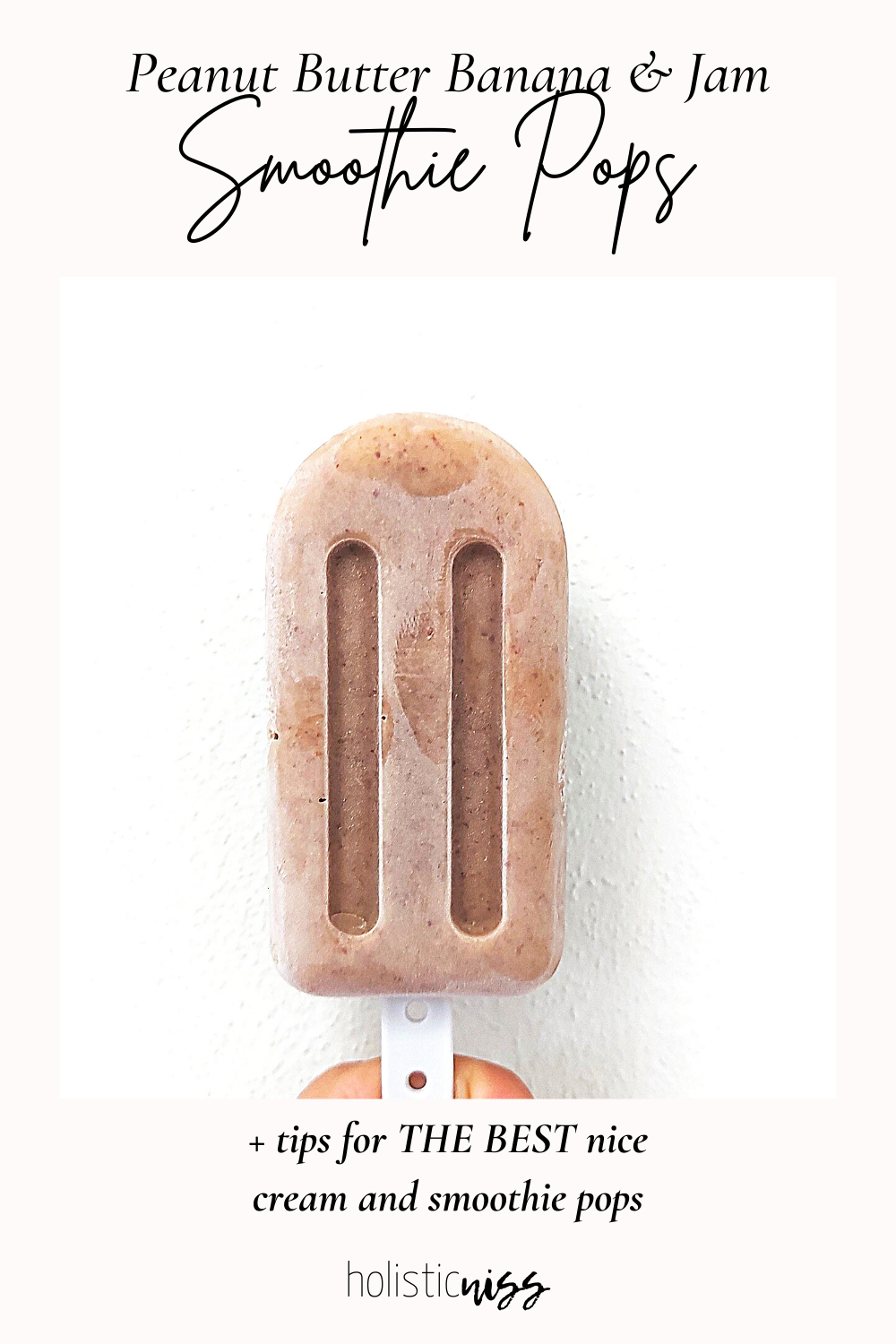 Peanut Butter Banana &amp; Jam Pops