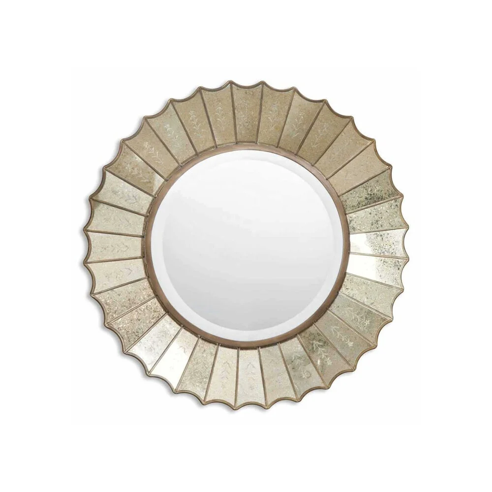 Зеркало Uttermost Amberlyn Sunburst Gold
