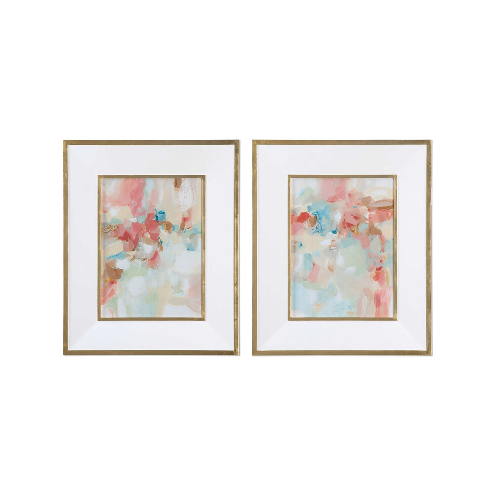 Постер A Touch Of Blush And Rosewood Fences комплект из 2 шт.