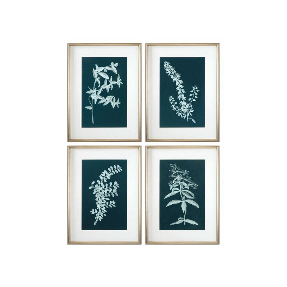 Постер Pale Stems of Spring комплект из 4шт 