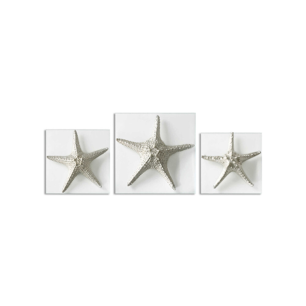 Комплект настенного декора Silver Starfish