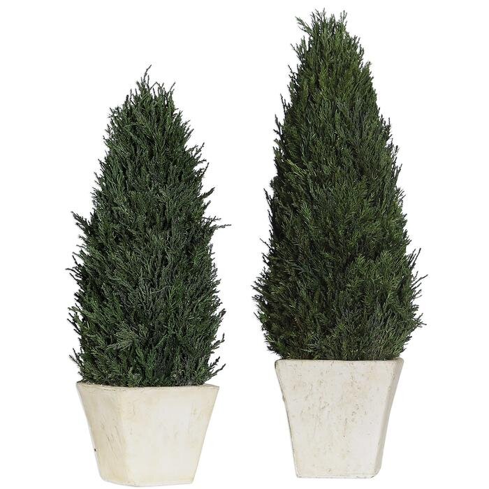 Искусственное растение (КОМПЛЕКТ ИЗ 2ШТ)