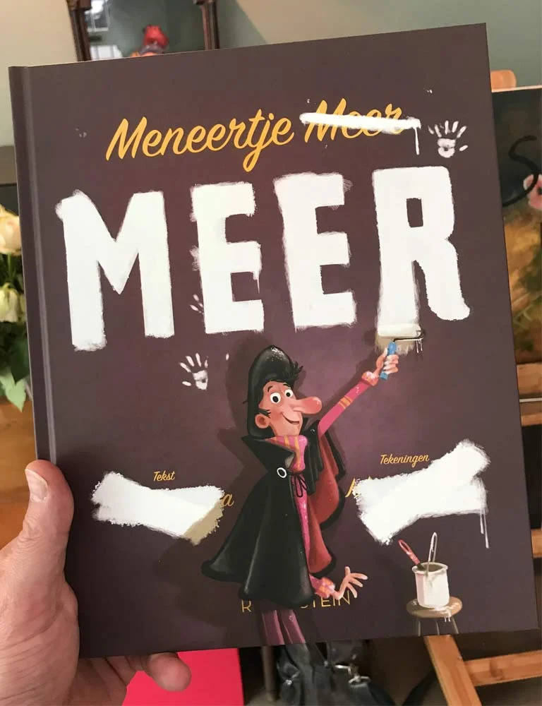 Meneertje Meer | Omslag en illustraties Job van Gelder ©