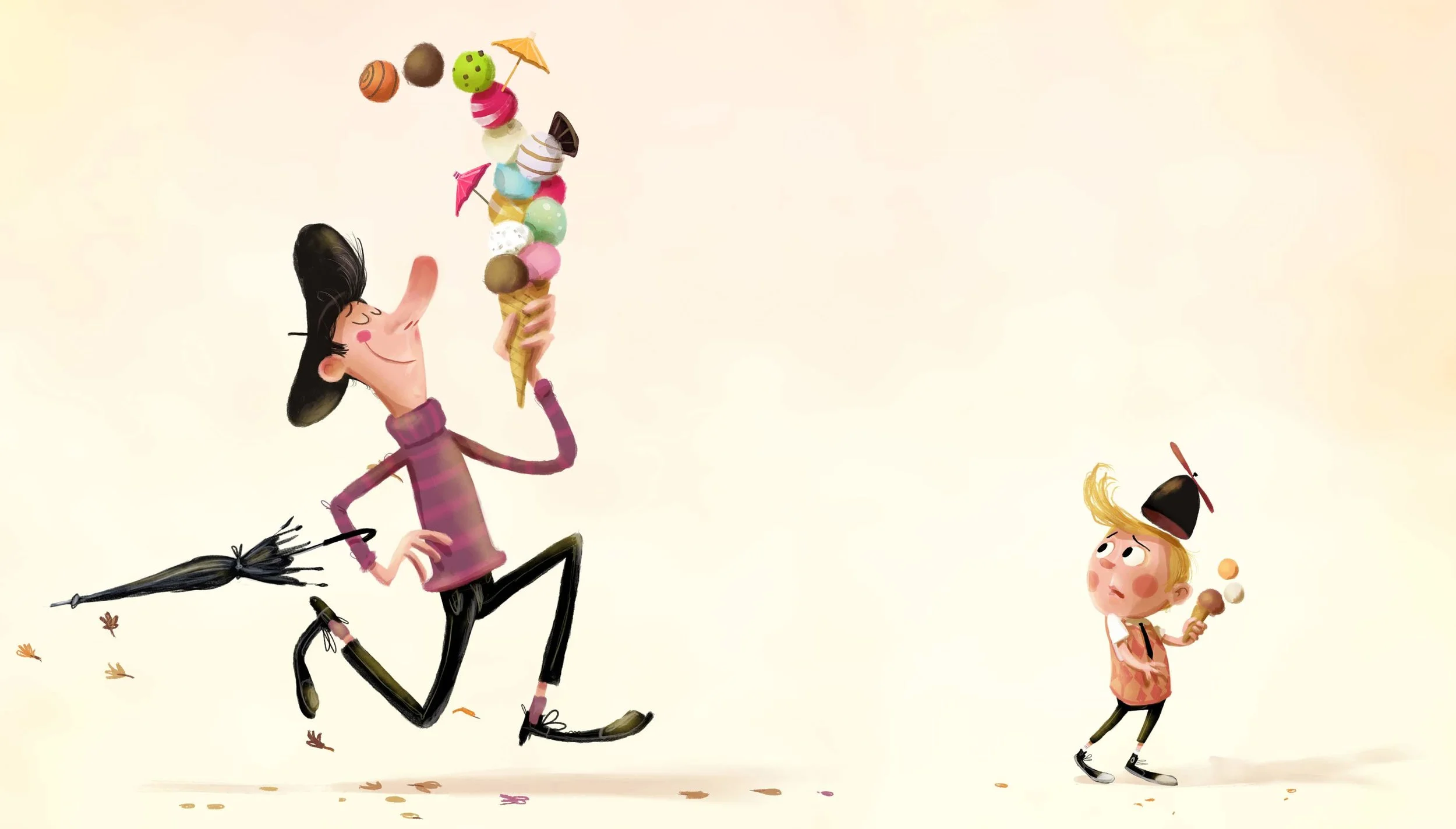 Meneer wil altijd een beetje meer... | Meneertje Meer | Mark Haayema &amp; Job van Gelder ©