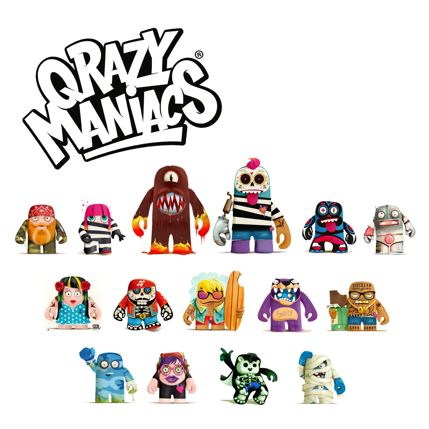 Design character figurines | Studio Monnikenwerk ©