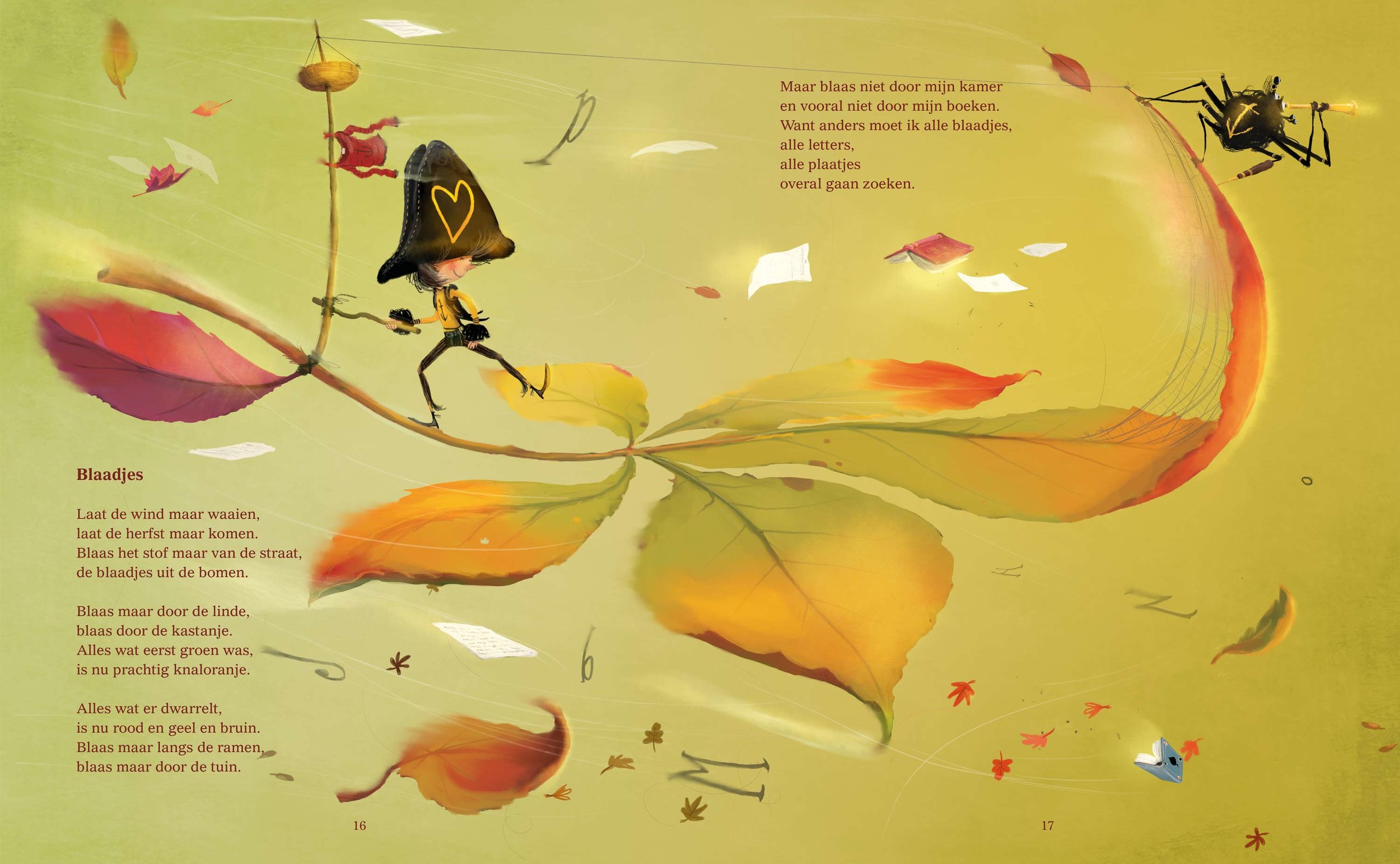 Blaadjes | Spread uit Muziek in de pannen | Bette Westera &amp; Job van Gelder ©