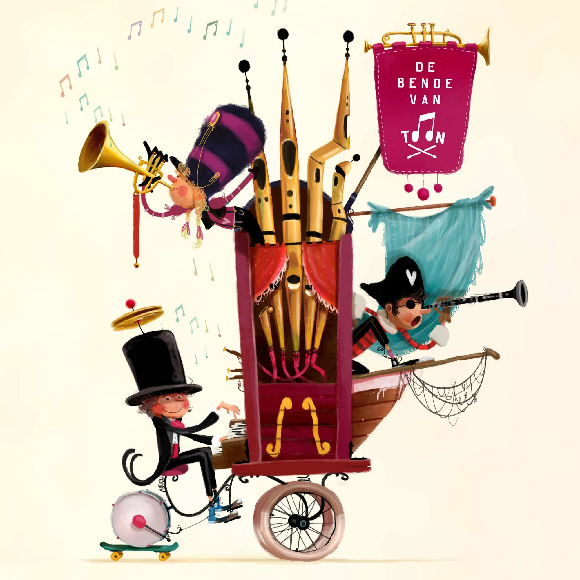 Poster muziektheater | Studio Monnikenwerk ©
