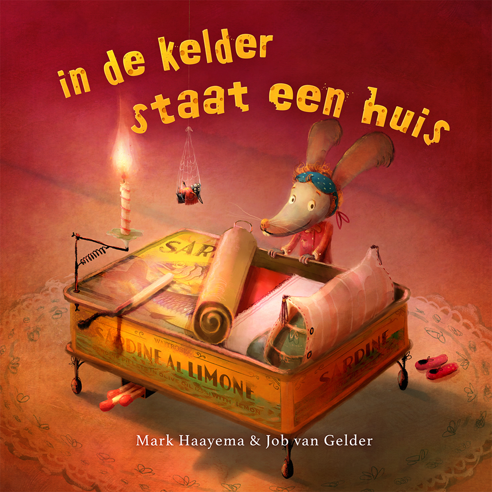 Omslag ‘In de kelder staat een huis’ | Tekst Mark Haayema | Beeld Job van Gelder ©