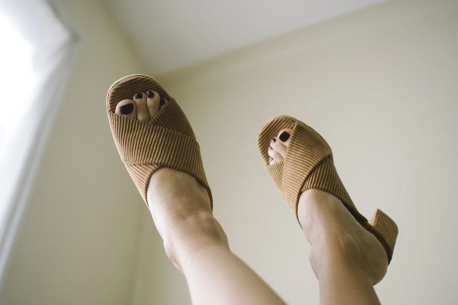 Vila Camel Cord Sandal